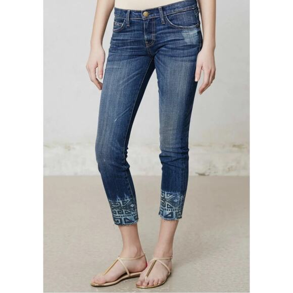 Current/Elliott Blue Ankle & Cropped Jeans - Picture 5 of 12